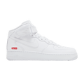 Supreme x Nike Air Force 1 Mid 'Box Logo - Triple White'