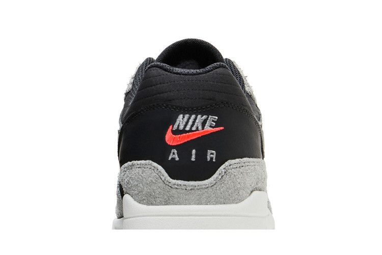 Nike Air Max 1 Premium 'Dark Smoke Grey Flash Crimson'