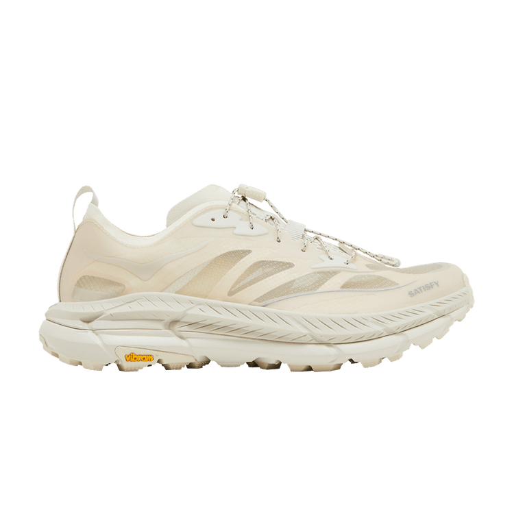 Satisfy x HOKA Mafate Speed 4 Lite 'Bone'