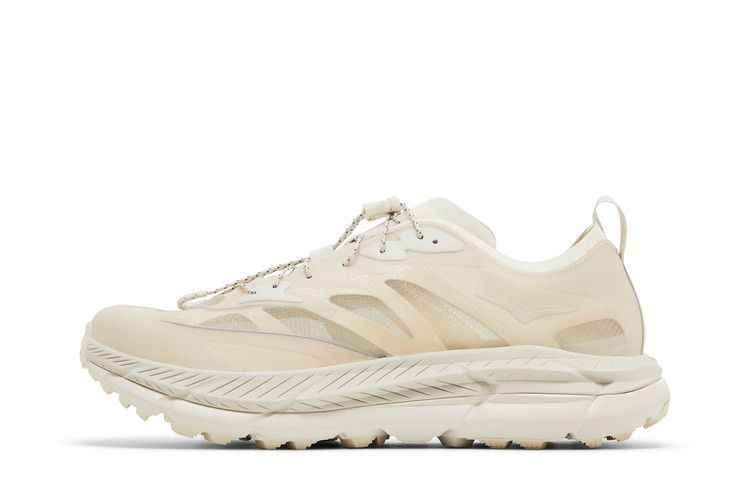 Satisfy x HOKA Mafate Speed 4 Lite 'Bone'