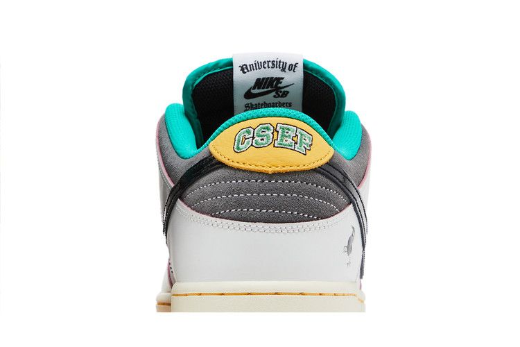 Men's CSEF x Nike Dunk Low SB 'White Clear Emerald'