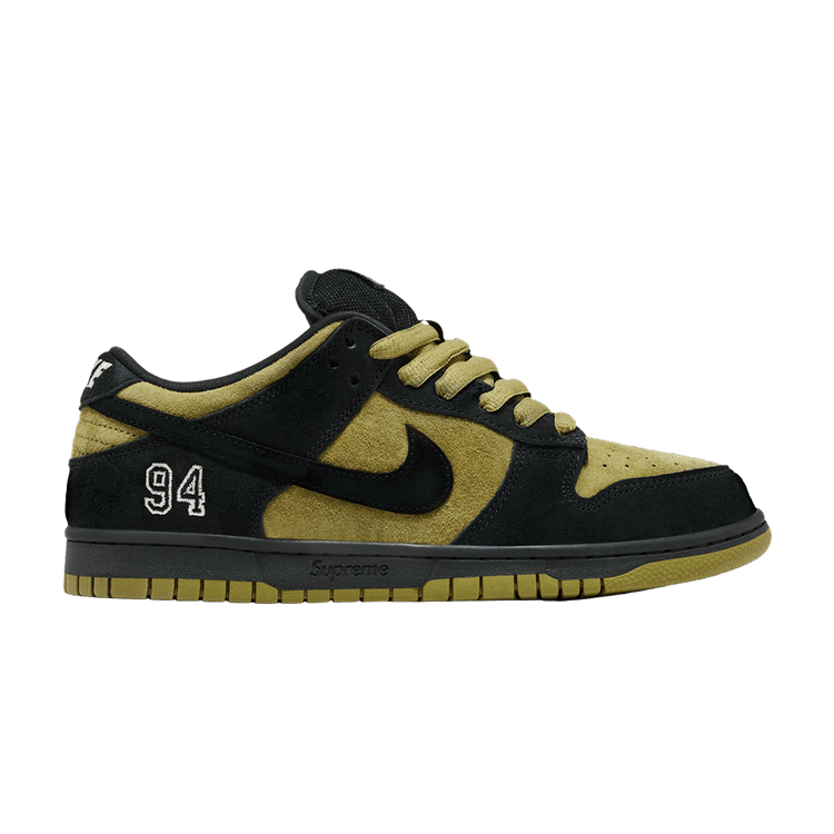 Supreme x Nike Dunk Low SB 'Camper Green'