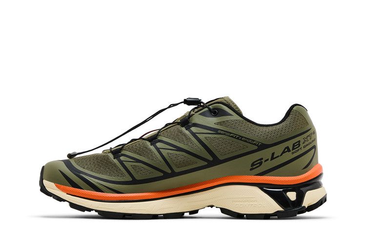 Salomon XT-6 'Deep Lichen Green Marmalade'