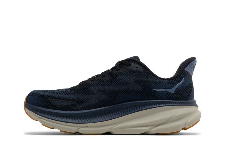 HOKA Clifton 9 'Black Varsity Navy'