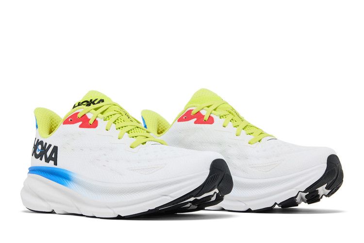 HOKA Clifton 9 'Blanc De Blanc Virtual Blue'