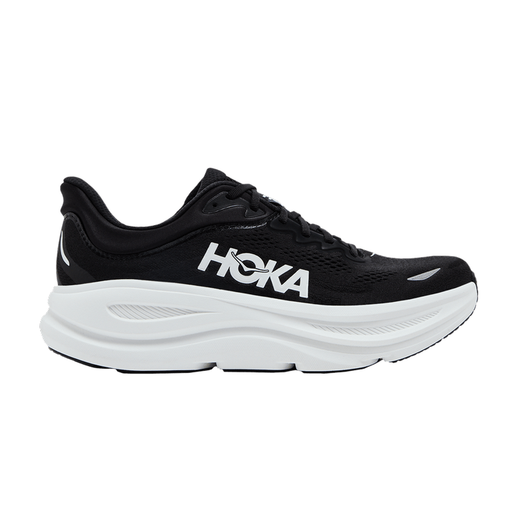 HOKA Bondi 9 'Black White'