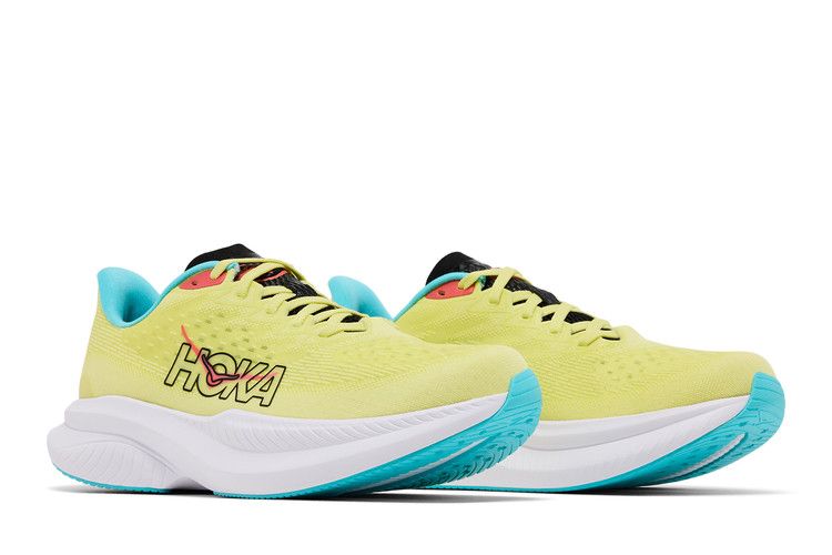 HOKA Mach 6 'Yuzu Cielo Blue'