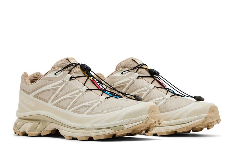 Salomon XT-6 GORE-TEX 'Almond Milk' — Oxford Tan/Almond Milk/Safari