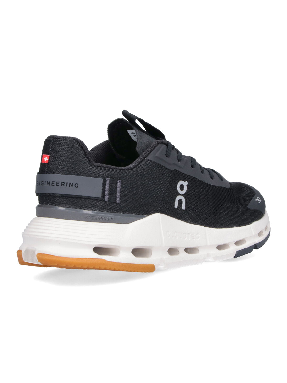 Sporty Black Sneakers with Cushioned Sole
