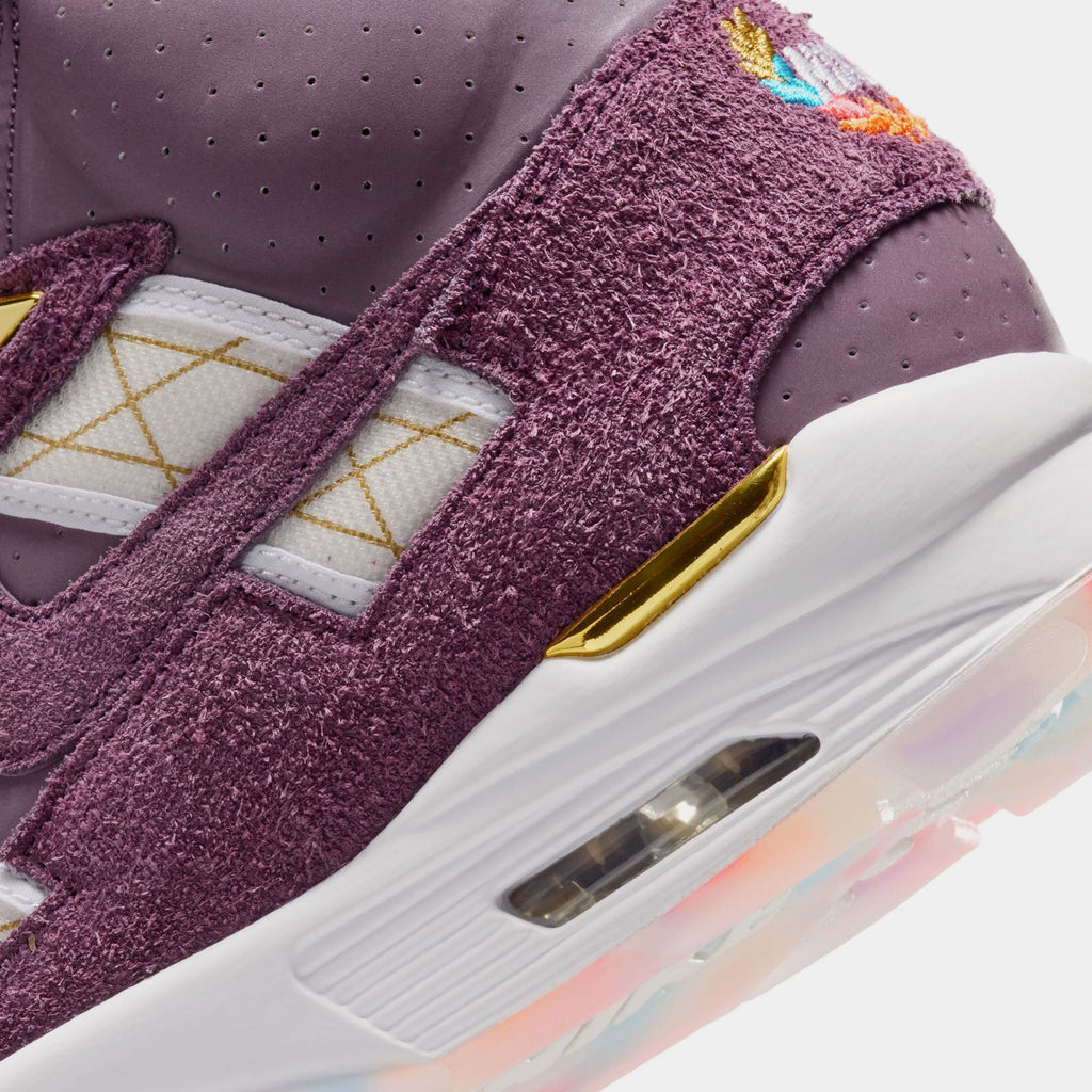 Air Trainer SC Pro Purple Mens Lifestyle Shoes (Pro Purple/White/Sail/Metallic Gold)