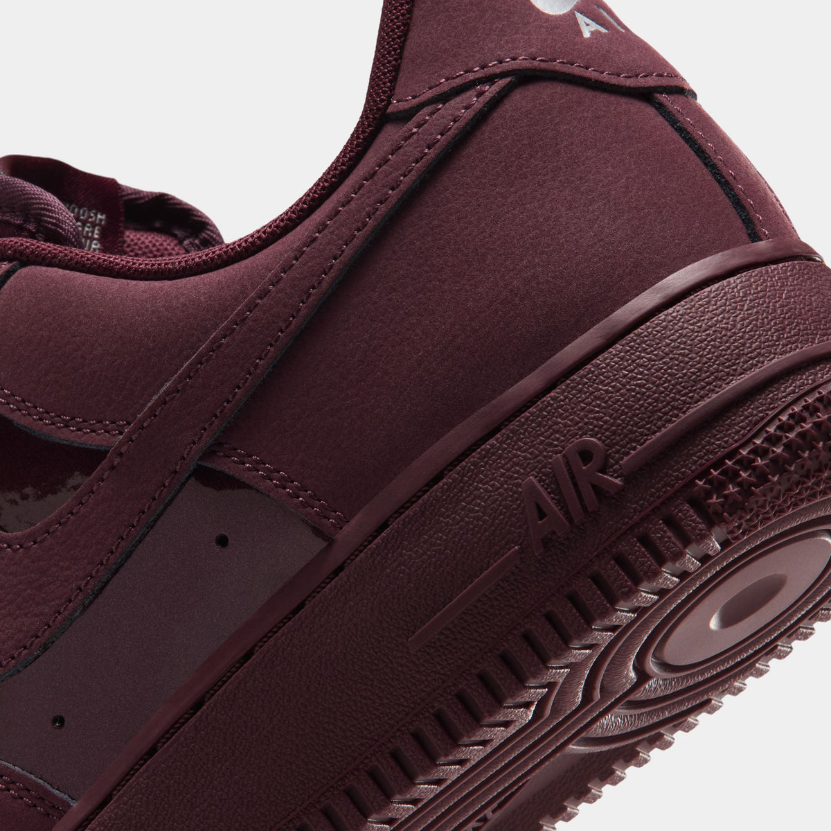 Air Force Street 1 Womens Lifestyle Shoes (Burgundy Crush/Nurgundy Crush)