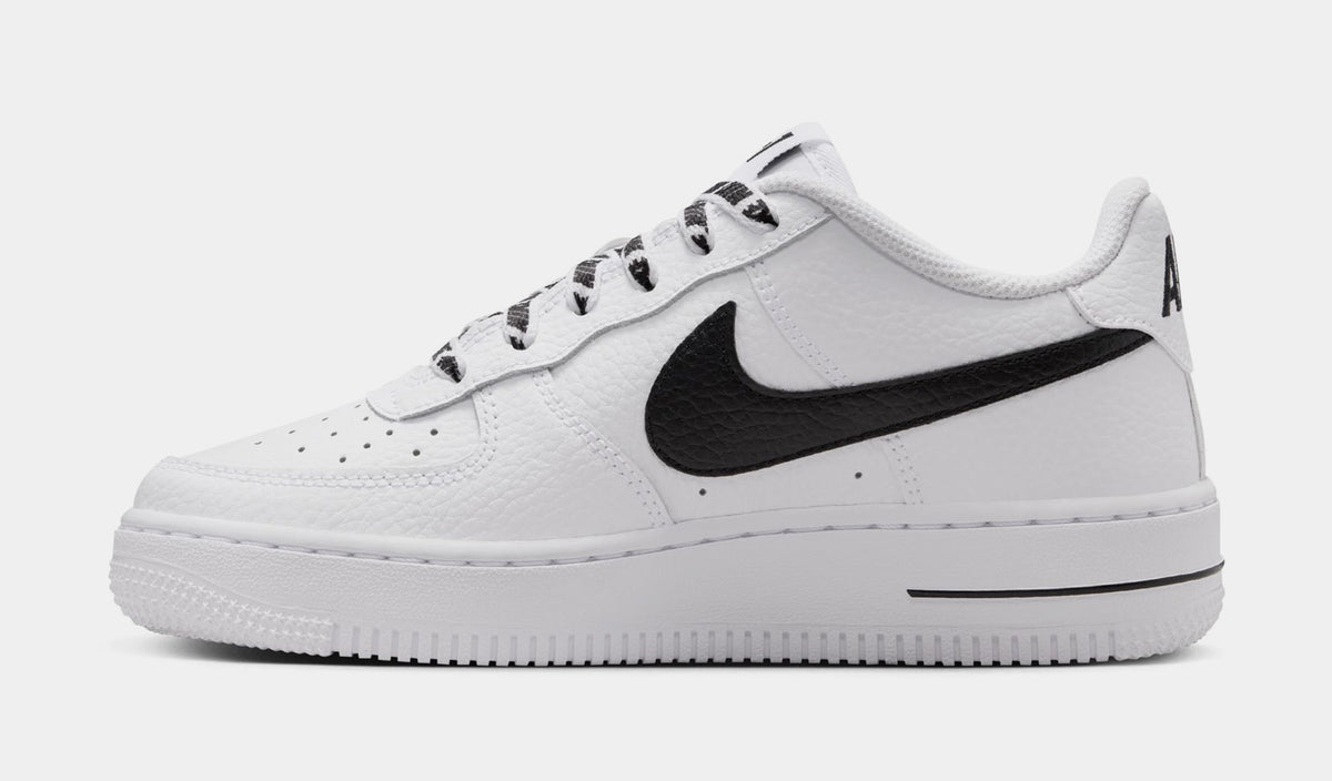Air Force 1 Low Grade School Lifestyle Shoes (White/Black)
