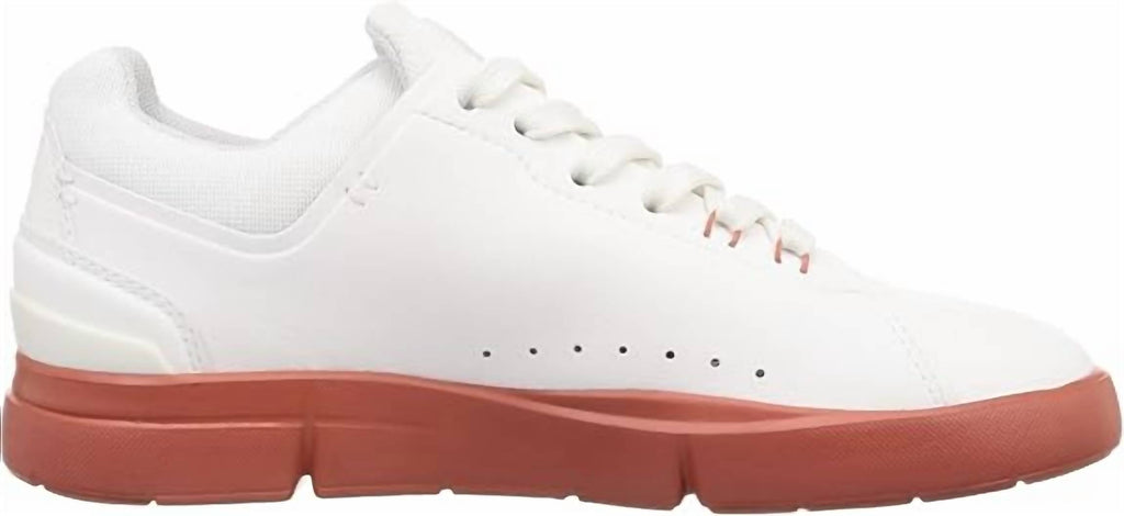 Women's The Roger Advantage Sneakers In White/ Rust