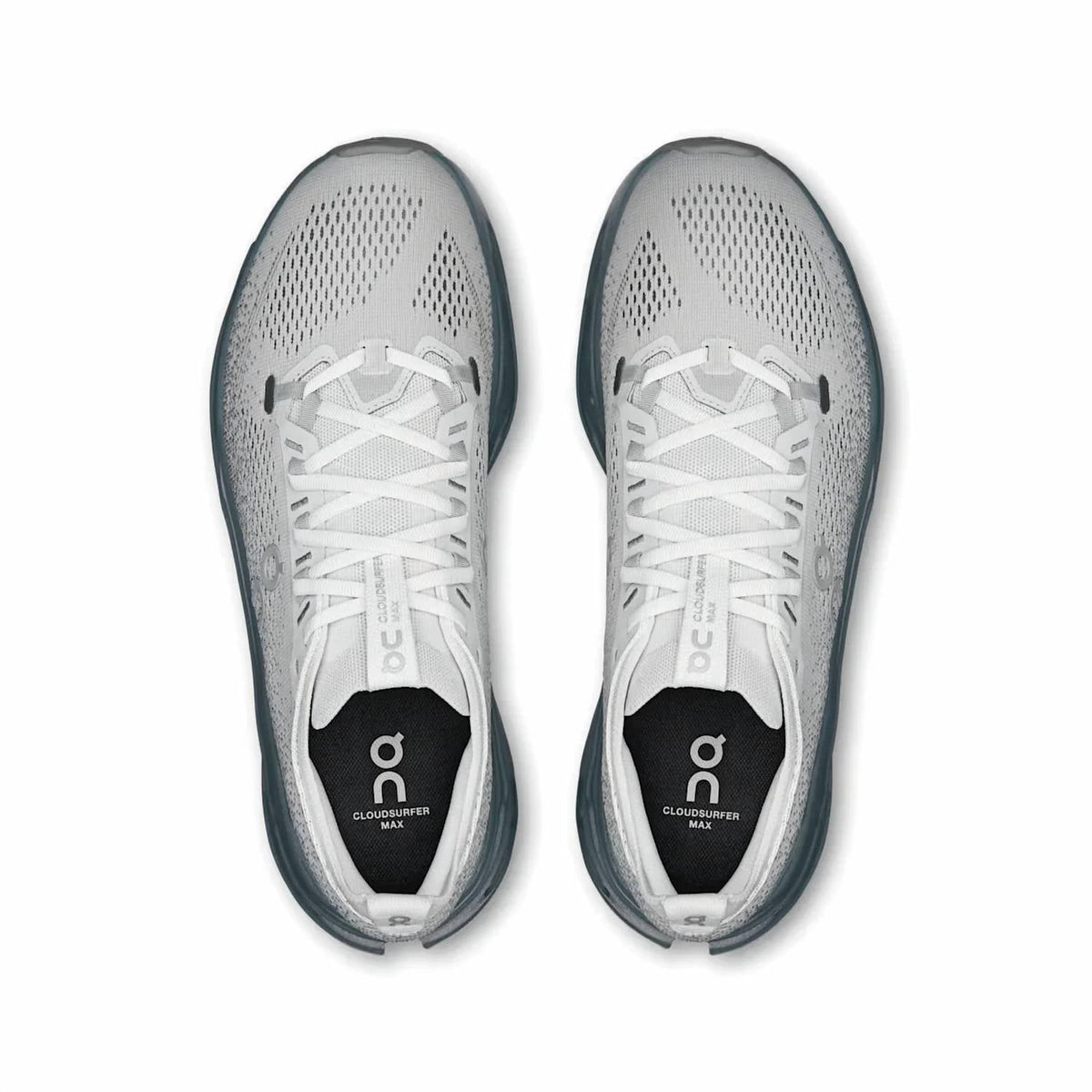Men's Cloudsurfer Max Running Shoes In Iceburg/olive
