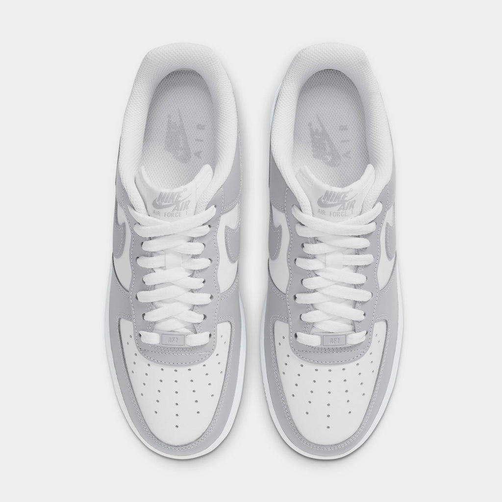 Air Force 1 '07 Mens Lifestyle Shoes (White/Light Smoke Grey/White/Light Smoke Grey)