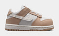 Dunk Low Infant Toddler Lifestyle Shoes (Linen/Sail/Platinum Tint)