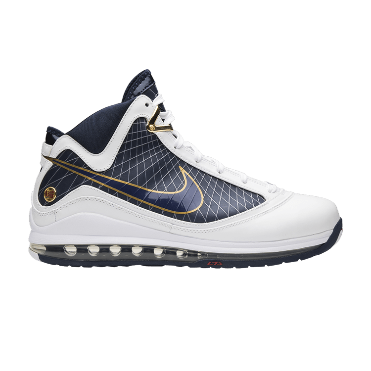Nike Air Max LeBron 7 'White Midnight Navy'