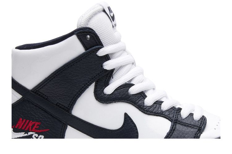 Nike SB Dunk High Pro 'Dream Team' — Obsidian/Obsidian-White-University Red