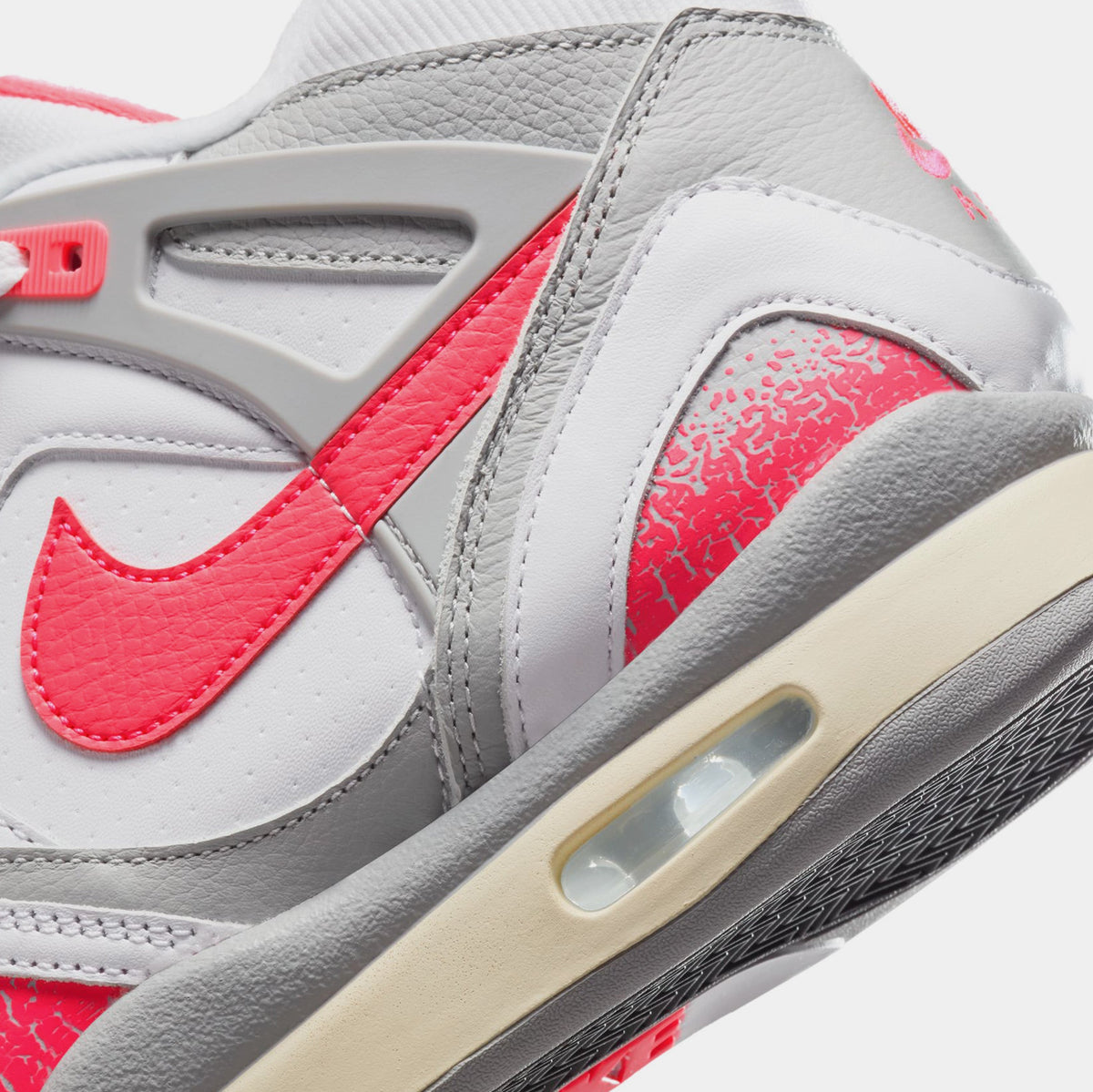 Air Tech Challenge 2 Racer Pink Mens Basketball Shoes (White/Racer Pink/Light Smoke Grey/Coconut Milk)