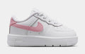 Air Force 1 Low Infant Toddler Lifestyle Shoes (White/Medium Soft Pink/White)