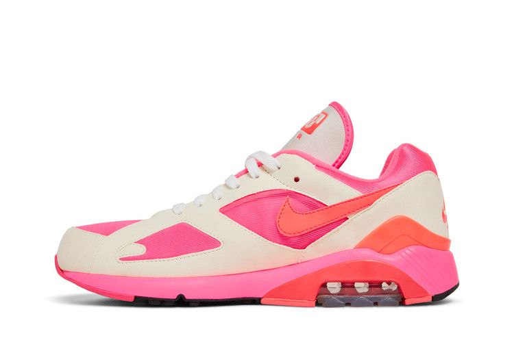 Comme des Garçons x Nike Air Max 180 'White Pink'