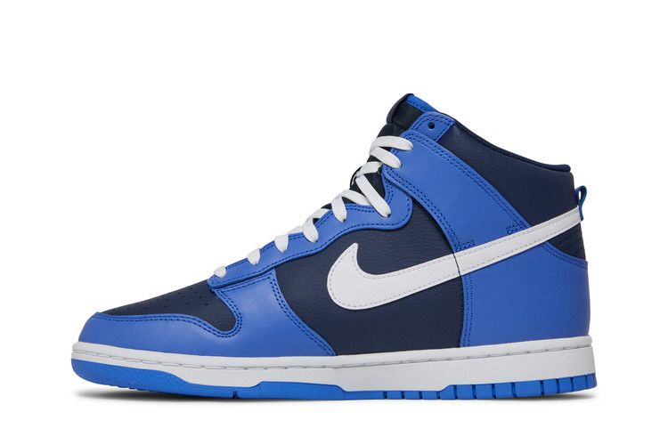 Nike Dunk High Medium Blue Midnight Navy