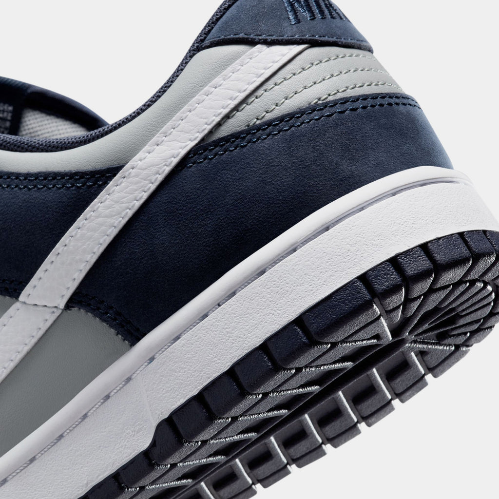 Dunk Low Mens Lifestyle Shoes (Obsidian/White/Light Smoke Grey) Free Shipping