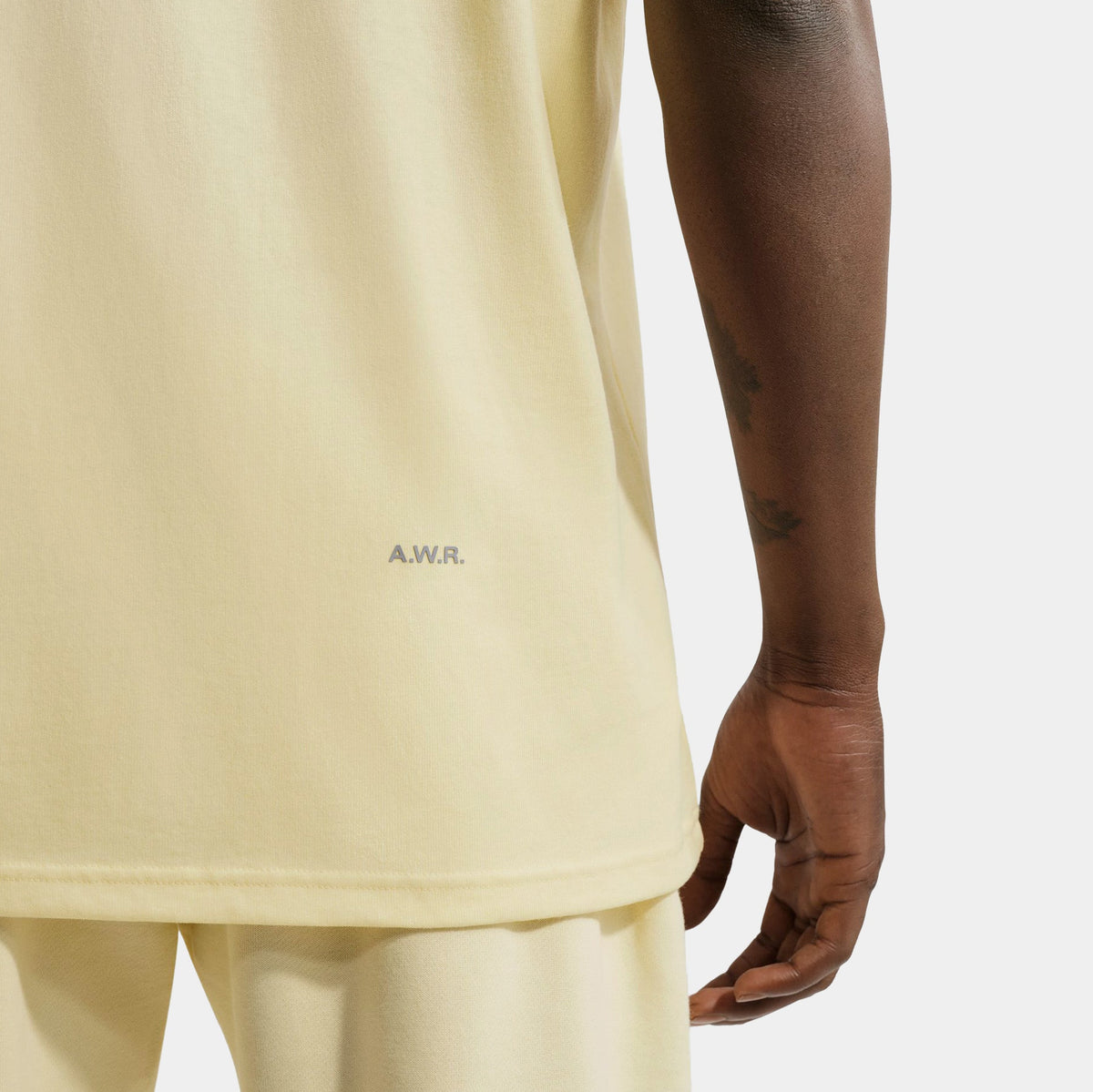 NOCTA Mens Short Sleeve Shirt (Alabaster/Stealth)