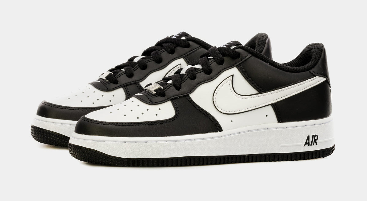 Air Force 1 LV8 Grade School Lifestyle Shoes  (Black/White)