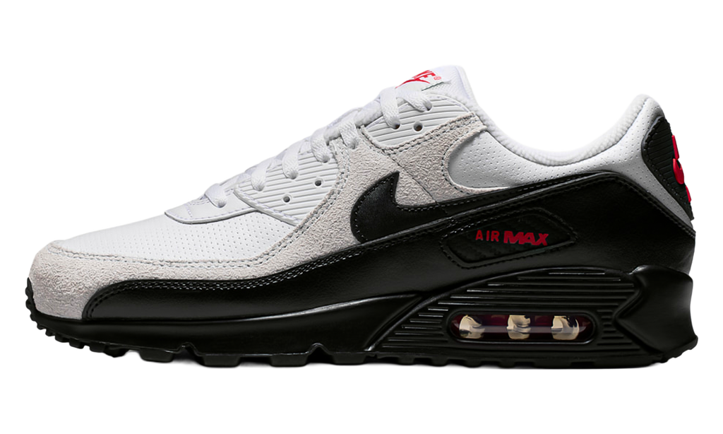 Air Max 90 "Perforated Leather White Black" IV2867 100