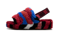 Fluff Yeah Slide WMNS "Cali Collage Red" 1118164 RED