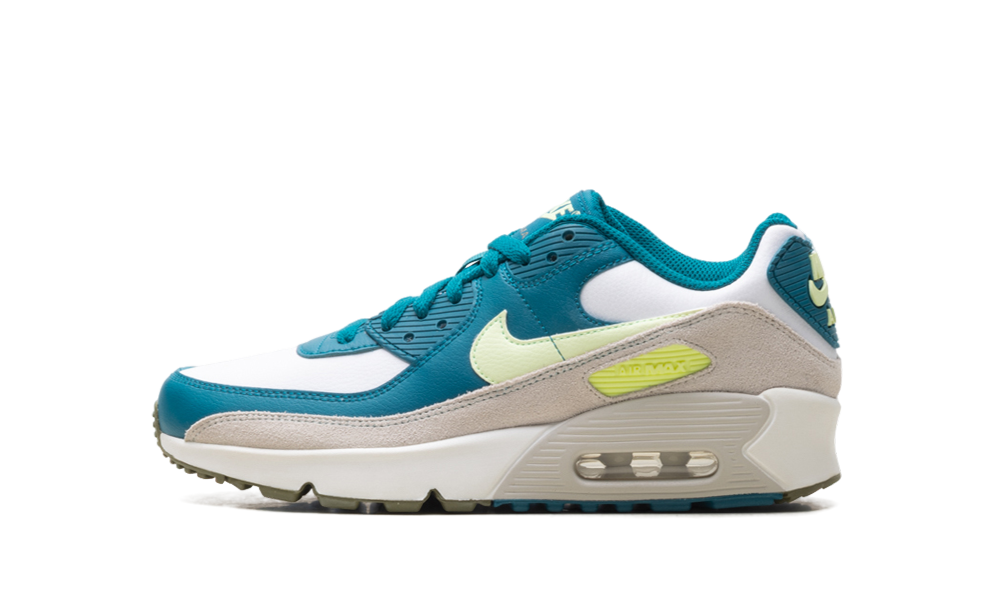 Air Max 90 LTR GS "Bright Spruce Barely Volt" CD6864 124