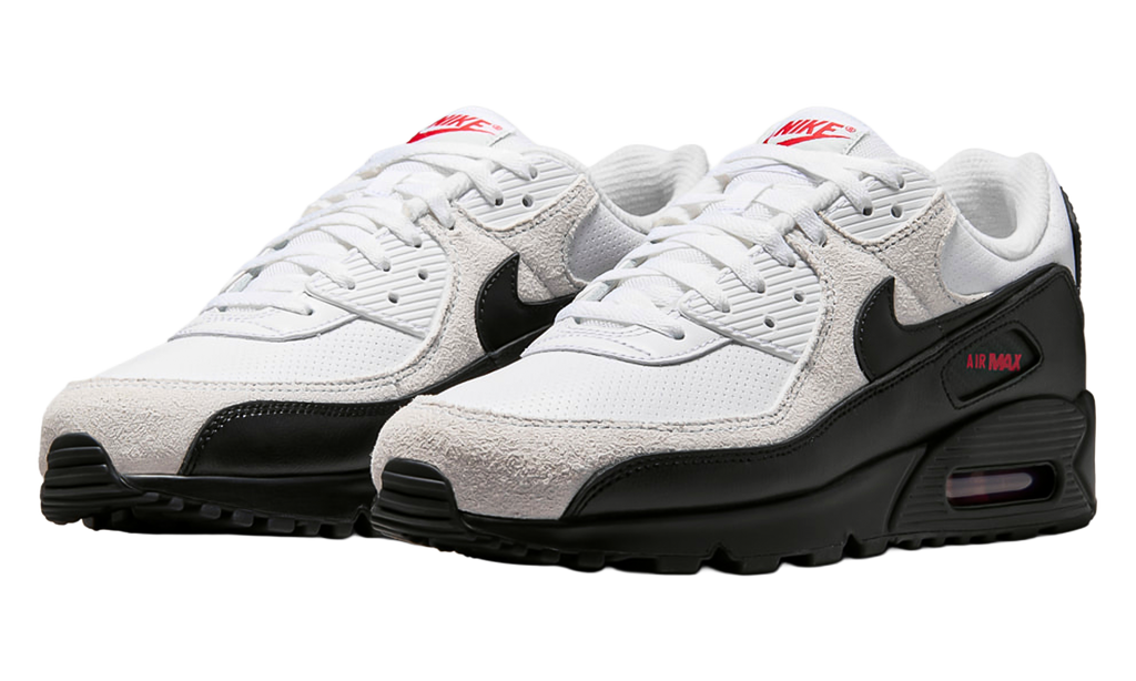 Air Max 90 "Perforated Leather White Black" IV2867 100
