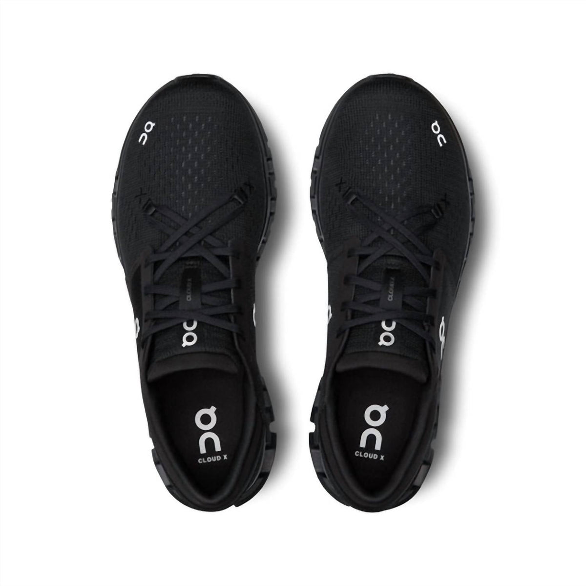 Men's Cloud X 4 Running Shoes In Black/eclipse