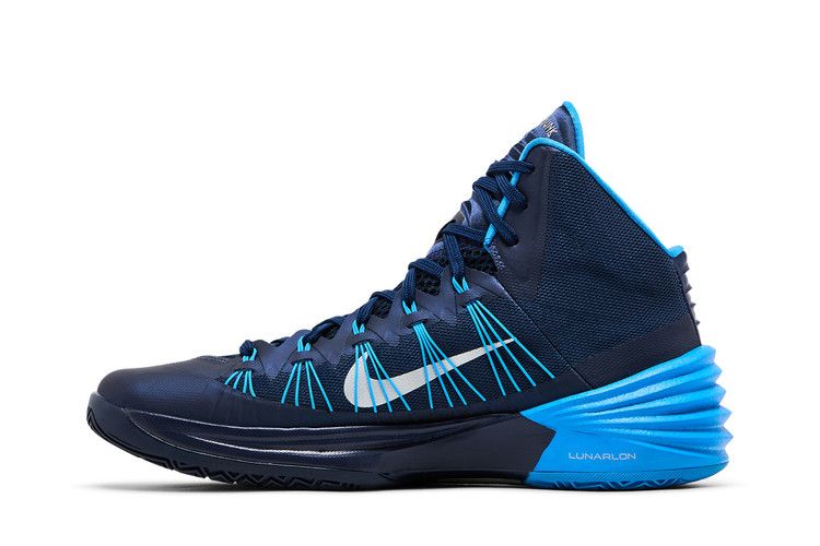 Nike Hyperdunk 2013 TB — Mid Navy/Photo Blue/Metallic Silver