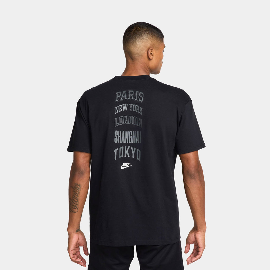 NSW Max90 Mens Short Sleeve Shirt (Black/Grey/Black)