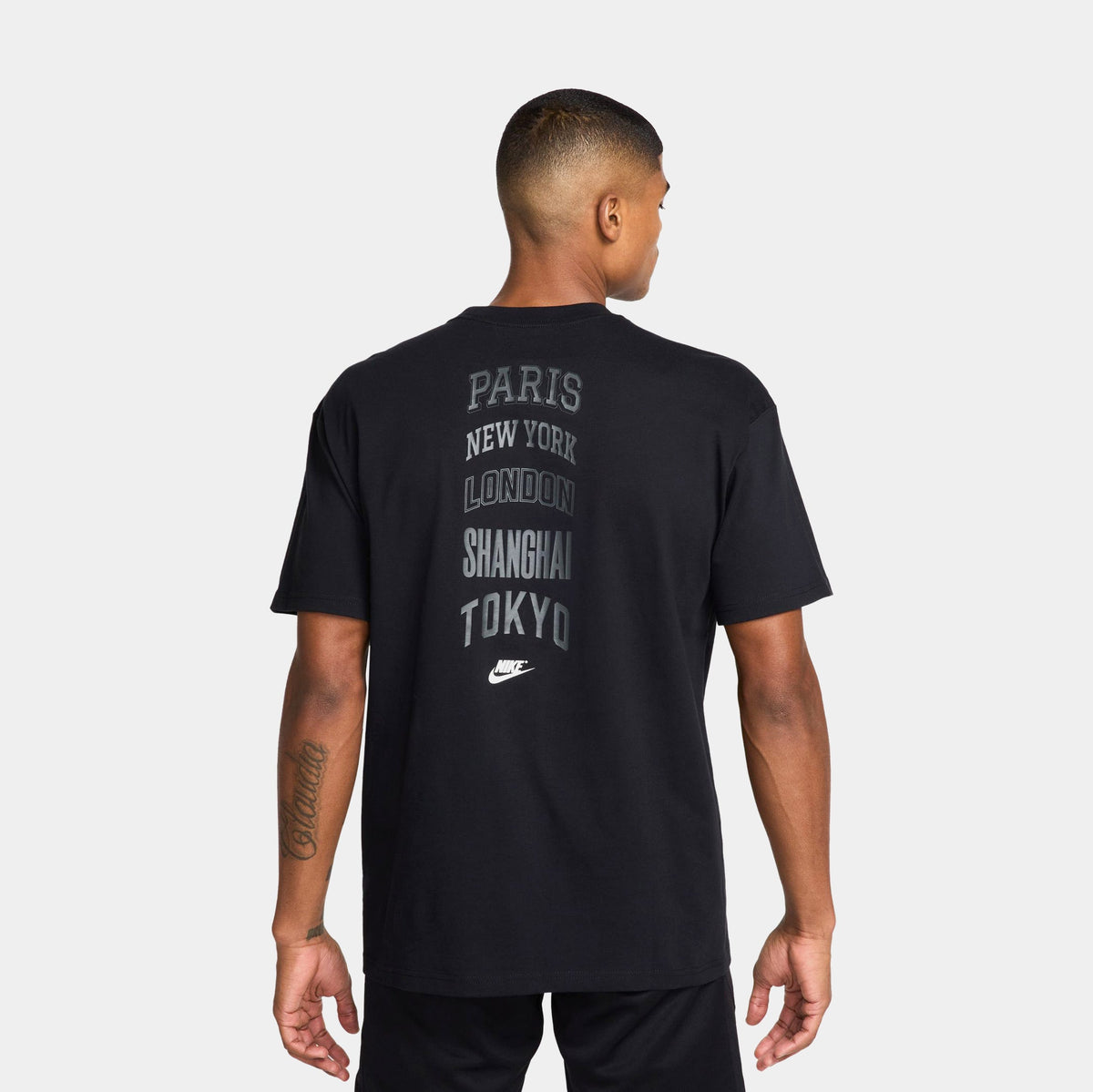NSW Max90 Mens Short Sleeve Shirt (Black/Grey/Black)