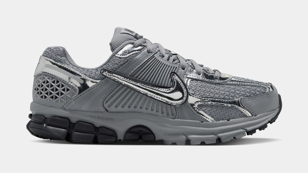 Zoom Vomero 5 Womens Running Shoes (Stealth/Metallic Silver/Gridiron)