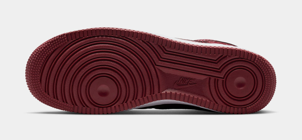 Kobe Air Force 1 Lower Merion Mens Lifestyle Shoes (Team Red/White)
