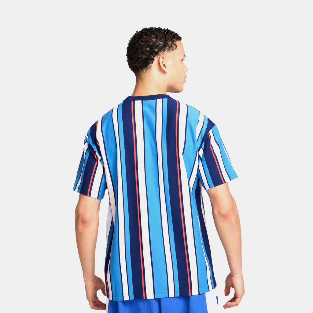NSW Max 90 Stripe Mens Short Sleeve Shirt (Blue/Black)