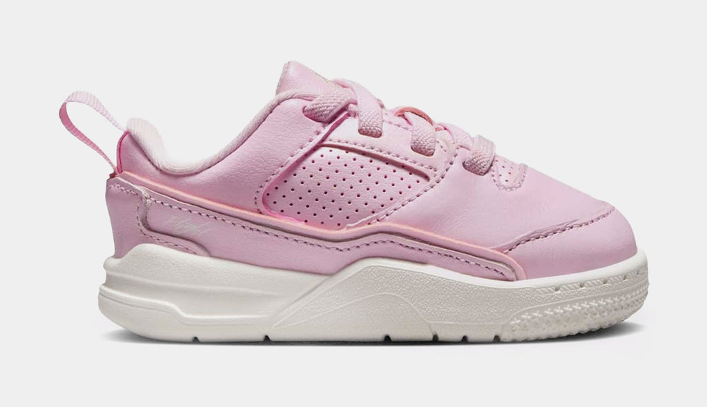 Jordan Flight Court Pink Foam Infant Toddler Lifestyle Shoes (Pink Foam/Muslin/Sail)