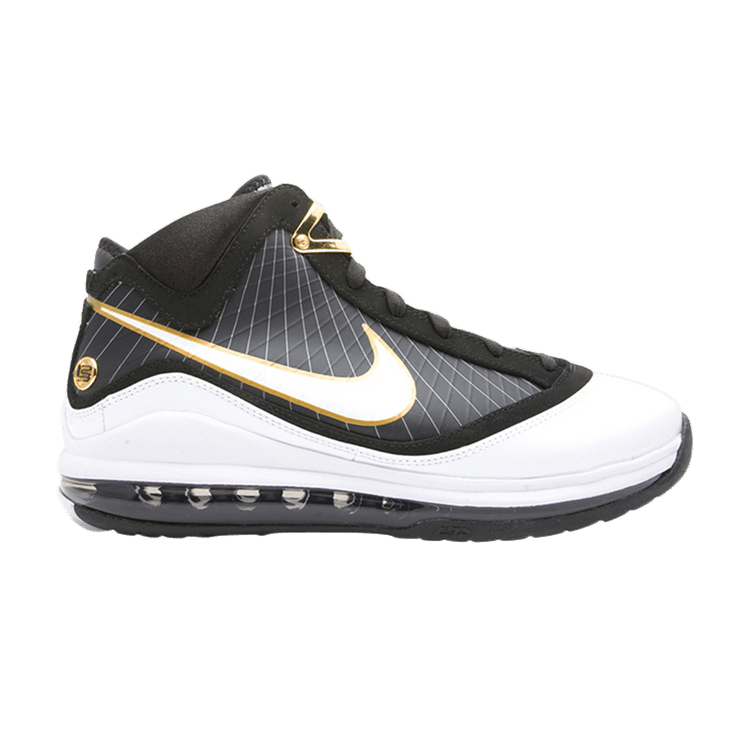 Nike Air Max LeBron 7 'Black White Gold'