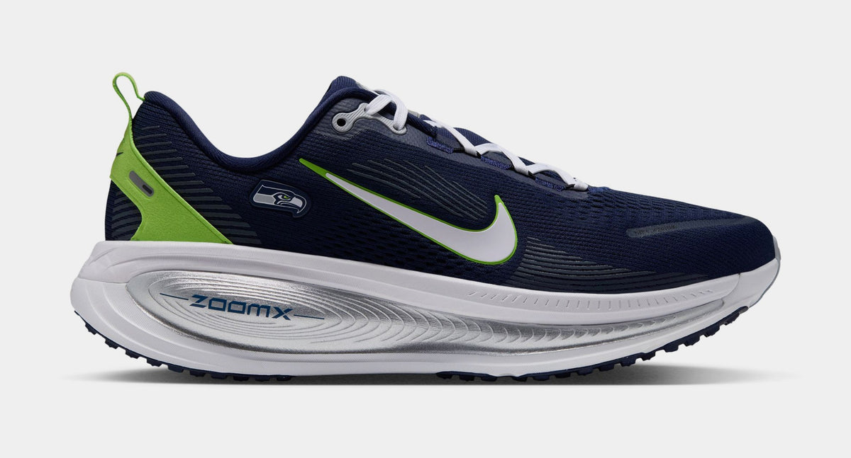 NFL x Vomero 18 Seattle Seahawks Mens Running Shoes (College Navy/White/Wolf Grey)