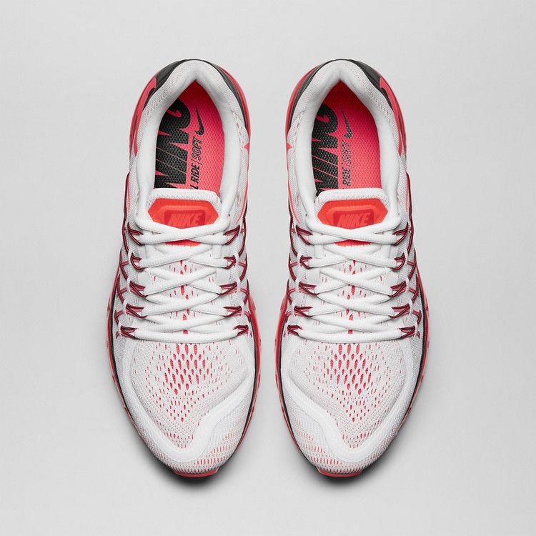 Nike Air Max 2015 'Bright Crimson' — White/Bright Crimson-Black