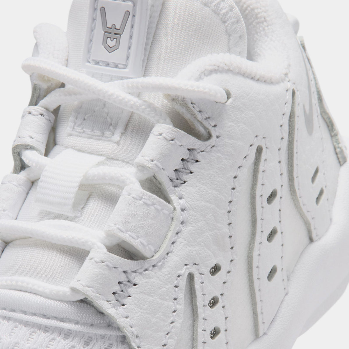 Air DT Max 96 Low Infant Toddler Basketball Shoes (White/Metallic Silver)