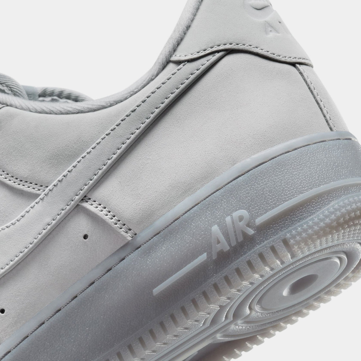 Air Force 1 '07 WB Mens Lifestyle Shoes (Wolf Grey/Wolf Grey/Black)