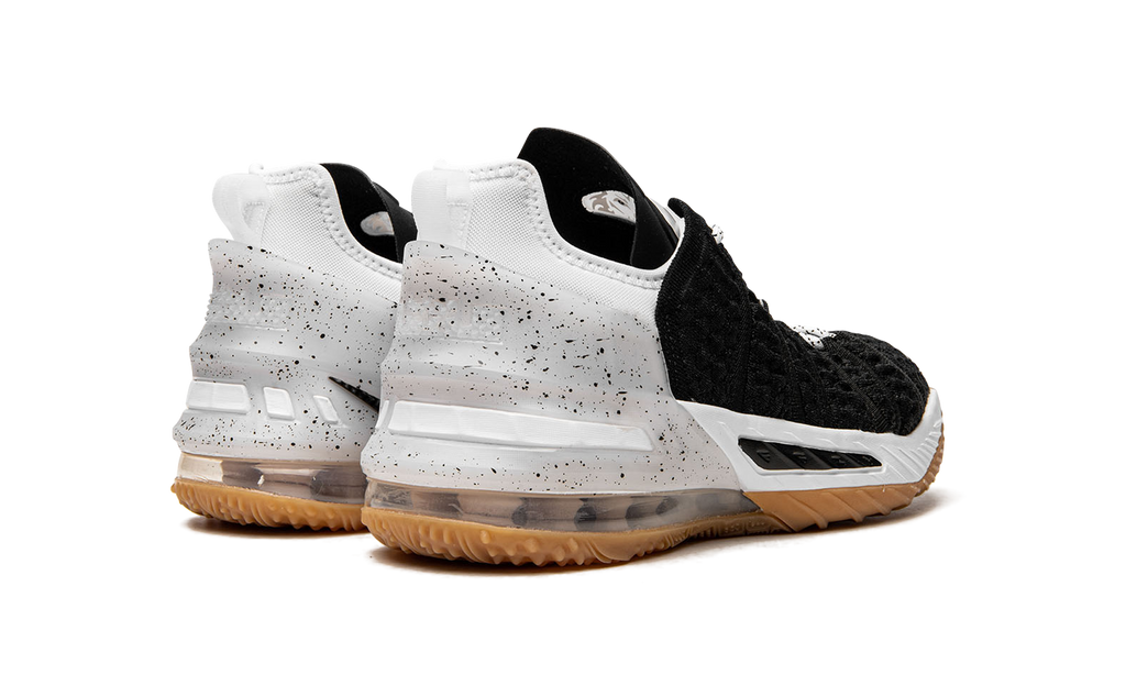 LeBron 18 GS "Black White Gum" CW2760 007