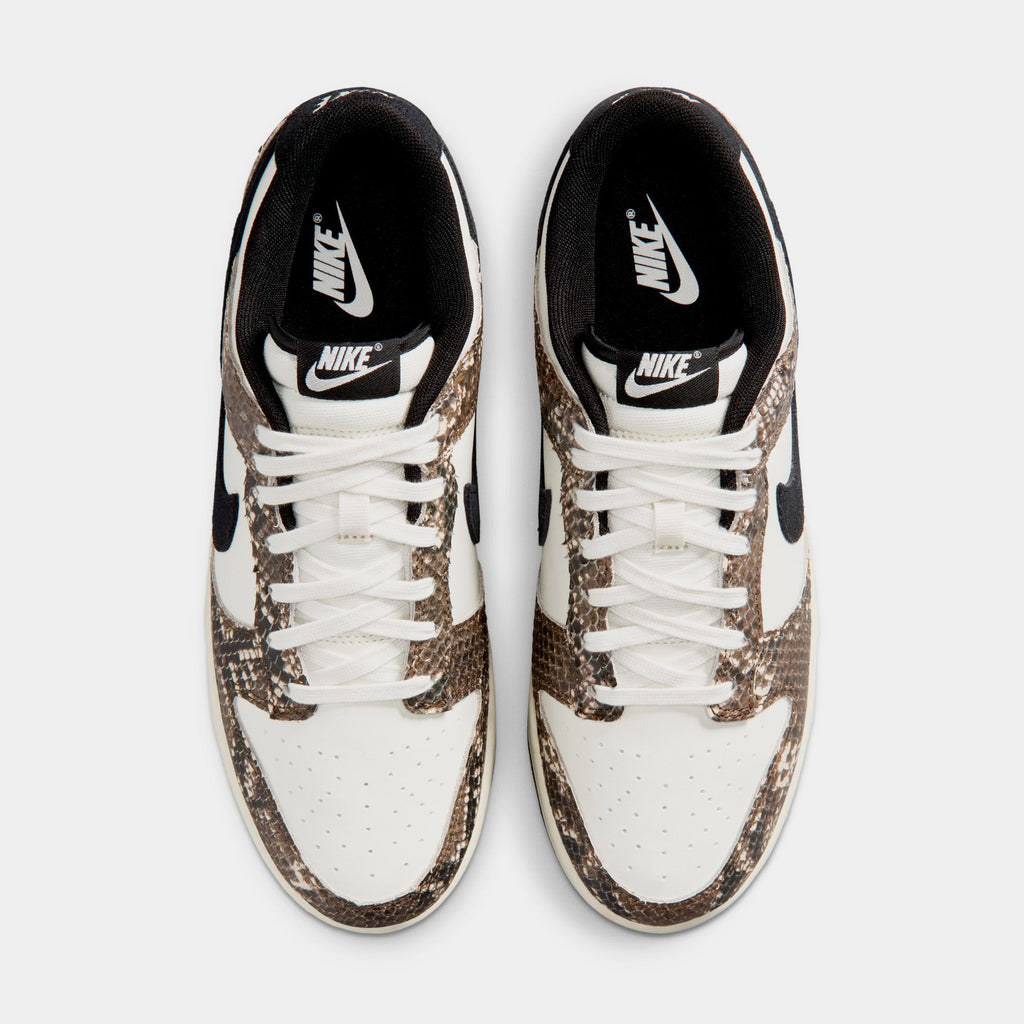 Dunk Low Retro Snake Mens Lifestyle Shoes (Soft Pearl/Black/Mosswood Brown/Sail)