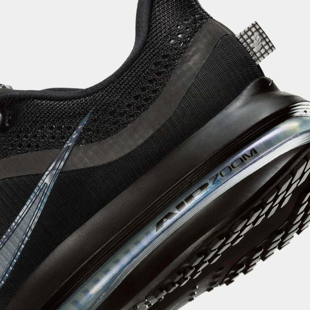 Pegasus Premium Womens Running Shoes (Black/Black/Metallic Silver)