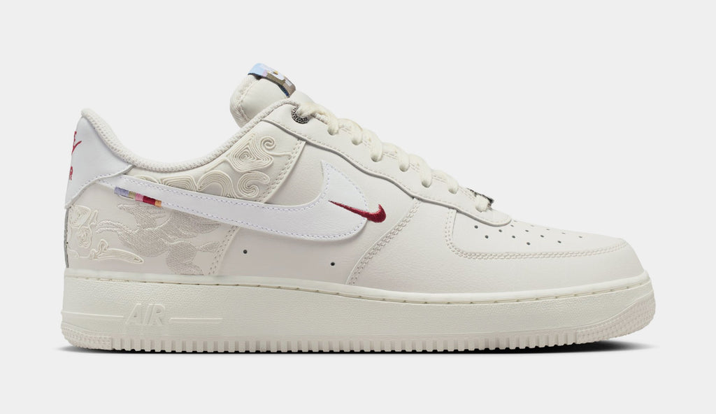 Air Force 1'07 Low Lunar New Year Mens Lifestyle Shoes (Phantom/Sail/White)